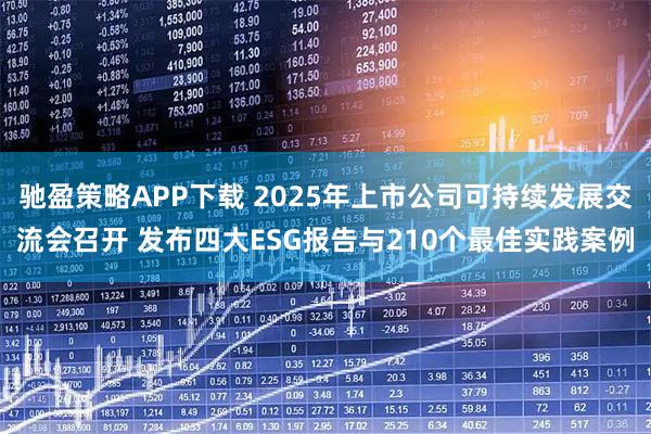 驰盈策略APP下载 2025年上市公司可持续发展交流会召开 发布四大ESG报告与210个最佳实践案例